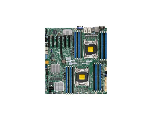 X10DRH-C - SuperMicro Socket LGA2011 Intel C612 Chipset EATX System Board Motherboard Supports 2x Xeon E5-2600 v3/v4 DDR4 16x DIMM