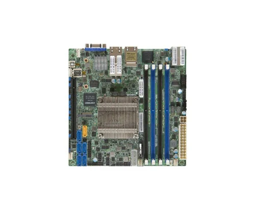 X10SDV-16C-TLN4F - SuperMicro Socket FCBGA1667 System on Chip Chipset Mini-ITX System Board Motherboard Supports Xeon D-1587 DDR4 4x DIMM