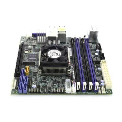 X10SDV-6C-TLN4F - SuperMicro Socket FCBGA1667 System on Chip Chipset Mini-ITX System Board Motherboard Supports Xeon D-1528 DDR4 4x DIMM