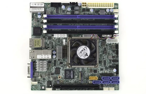 X10SDV-6C+-TLN4F - SuperMicro Socket FCBGA-1667 System on Chip Chipset Mini-ITX System Board Motherboard Supports Xeon D-1528 DDR4 4x DIMM