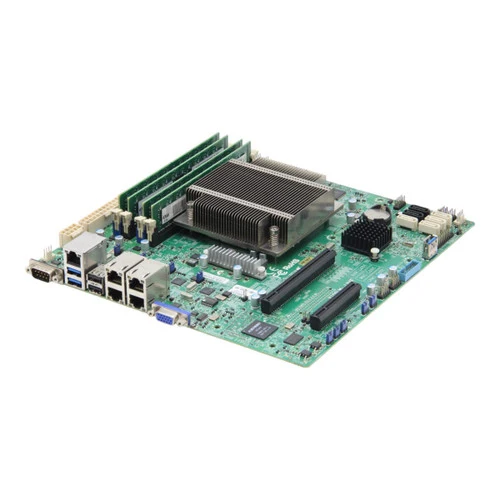 X10SLM+-LN4F - SuperMicro LGA1150 Intel C224 Micro-ATX Motherboard, Supports Xeon E3-1200 v3/v4 Series DDR3 4x DIMM