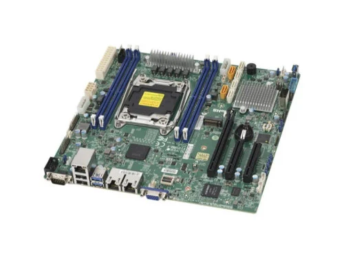 X10SRM-F-O - SuperMicro X10SRM-F Socket LGA2011 Intel C612 Chipset Micro-ATX System Board Motherboard Supports Xeon E5-1600 v3/v4 DDR4 4x DIMM