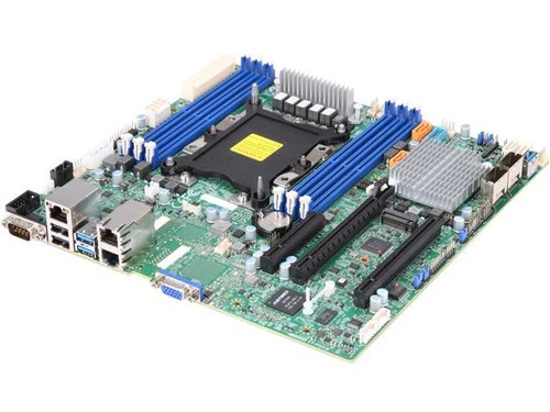 X11SPM-F-B - Supermicro Socket LGA 3647 Intel C621 Chipset Intel Xeon Scalable Processors Support DDR4 6x DIMM 12x SATA3 6.0Gb/s Micro-ATX Server Motherboard
