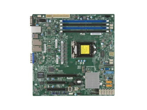 X11SSH-F-O - SuperMicro X11SSH-F Motherboard, Intel C236, LGA1151, Micro-ATX, Xeon E3-1200 v6/v5, DDR4, 4x DIMM