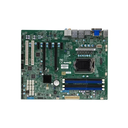 X11SSL-F - SuperMicro LGA1151 Intel C232 Micro-ATX Motherboard, Supports Xeon E3-1200 v6/v5 Series DDR4 4x DIMM