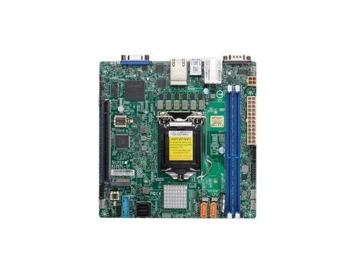 X12STL-IF - SuperMicro Socket LGA1200 Intel C252 Chipset Mini-ITX System Board Motherboard Supports Pentium/Xeon E-2300 DDR4 2x DIMM