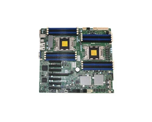 X9DRH-7F - SuperMicro Socket LGA2011 Intel C602 Chipset EATX System Board Motherboard Supports 2x Xeon E5-2600/E5-2600 v2 Series DDR3 16x DIMM