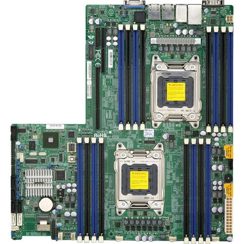 X9DRW-7TPF+ - SuperMicro X9DRW-7TPF+ LGA2011 C602J Chipset Xeon E5-2600 DDR3 24x DIMM