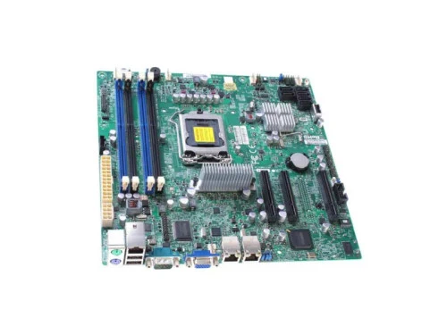 X9SCL-F-O - SuperMicro X9SCL-F Socket LGA1155 Intel C202 Chipset microATX System Board Motherboard Supports Xeon E3-1200/Core i3/Pentium DDR3 4x DIMM