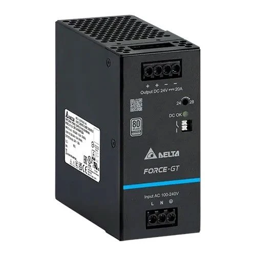 DRF-48V480W1GBA Delta 480-Watt 48V 10A DIN Rail Power Supply