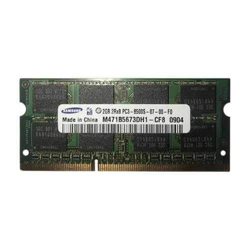 M471B5673DH1-CF8 Samsung 2GB DDR3-1066MHz PC3-8500 Non-ECC Unbuffered SODIMM CL7 2Rx8 1.5V 204-Pin Memory Module