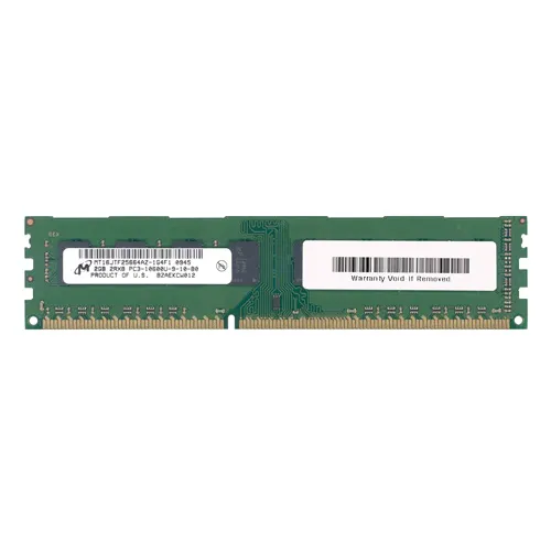 MT16JTF25664AZ-1G4F1 Micron 2GB DDR3-1333MHz PC3-10600 Non-ECC Unbuffered UDIMM CL9 2Rx8 1.5V 240-Pin Memory Module