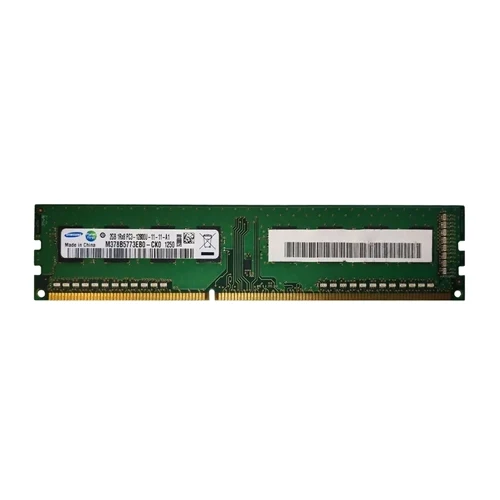 M378B5773EB0-CK0 Samsung 2GB DDR3-1600MHz PC3-12800 Non-ECC Unbuffered UDIMM CL11 1Rx8 1.5V 240-Pin Memory Module