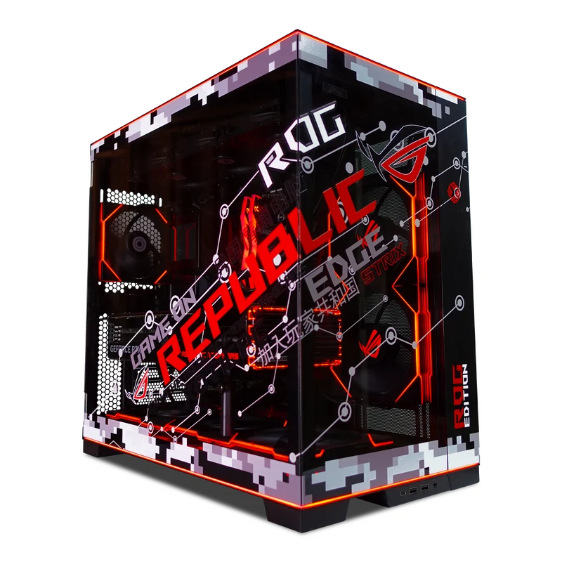 EVO ROG O11D — RTX 5080, Core Ultra 7 265K, 32GB DDR5, 2x 2TB SSD