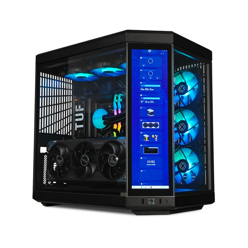 XOTIC PC Y70 Ultimate Optimized Gaming PC, AMD Ryzen 7 9800X3D, NVIDIA GeForce RTX 5080, 32GB RAM, 2TB SSD