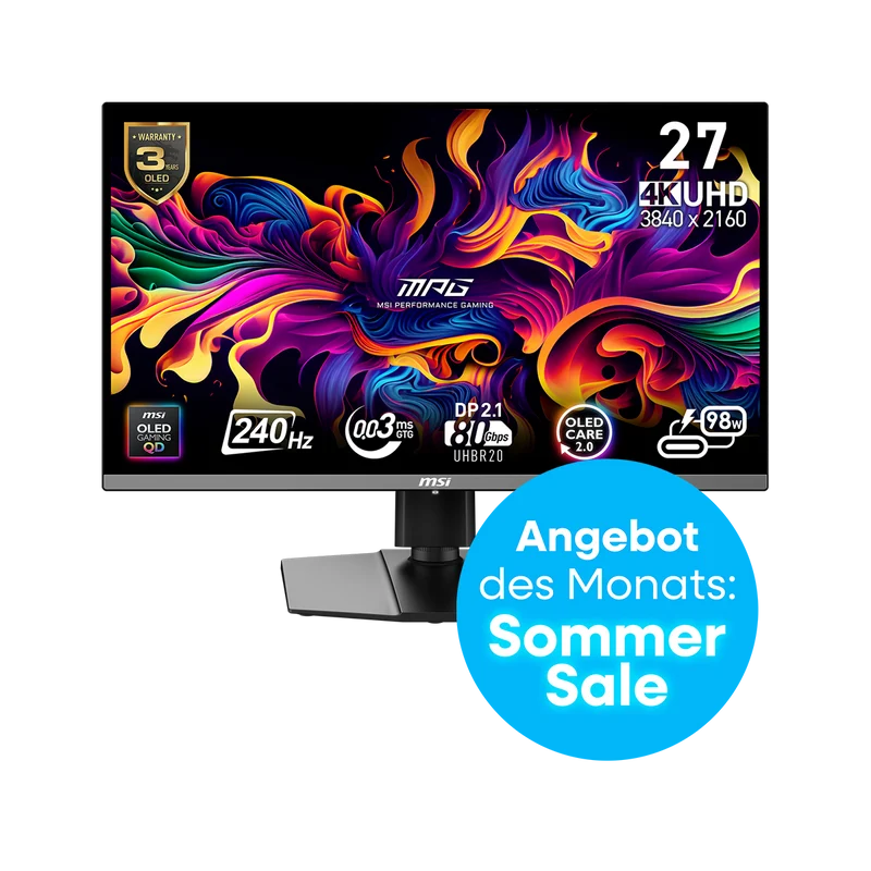 MSI CB MPG 272URX QD-OLED | MSI Gaming Monitor