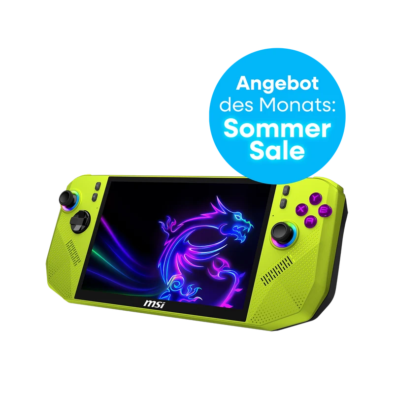 MSI CB Handheld PC Claw A8 BZ2EM-037 Neon Green