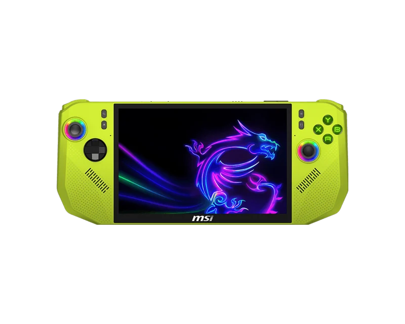 MSI Handheld PC Claw A8 BZ2EM-037 Neon Green