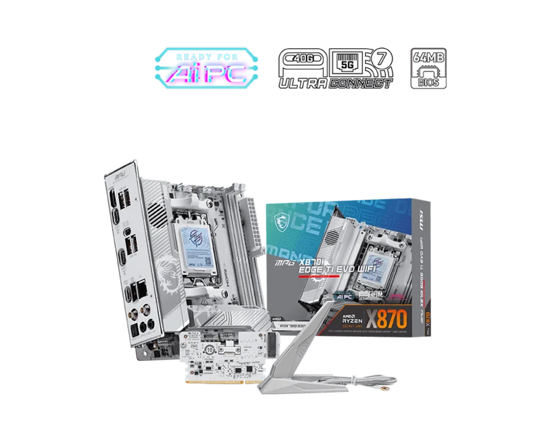 MSI Motherboard MPG X870I EDGE TI EVO WIFI