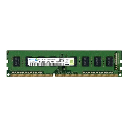 M378B5773DH0-CK0 Samsung 2GB DDR3-1600MHz PC3-12800 Non-ECC Unbuffered UDIMM CL11 1Rx8 1.5V 240-Pin Memory Module