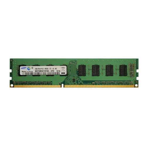 M378B5673FH0-CF8 Samsung 2GB DDR3-1066MHz PC3-8500 Non-ECC Unbuffered UDIMM CL7 2Rx8 1.5V 240-Pin Memory Module