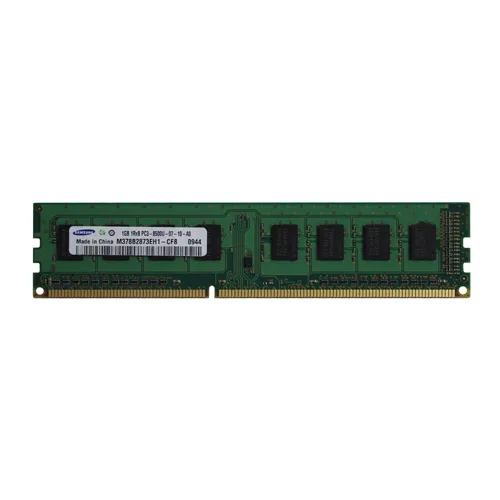 M378B2873EH1-CF8 Samsung 1GB DDR3-1066MHz PC3-8500 Non-ECC Unbuffered UDIMM CL7 1Rx8 1.5V 240-Pin Memory Module