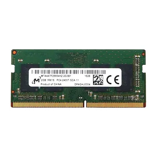 MTA4ATF25664HZ-2G3B1 Micron 2GB DDR4-2400MHz PC4-19200 Non-ECC Unbuffered SODIMM CL17 1Rx16 1.2V 260-Pin Memory Module