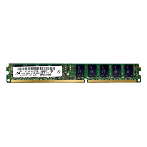 MT18JDF25672PDZ-1G4G1HF Micron 2GB DDR3-1333MHz PC3-10600 ECC Registered VLP RDIMM CL9 2Rx8 1.5V 240-Pin Memory Module