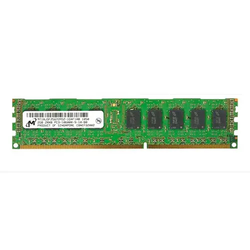 MT18JSF25672PDZ-1G4F1AB Micron 2GB DDR3-1333MHz PC3-10600 ECC Registered RDIMM CL9 2Rx8 1.5V 240-Pin Memory Module