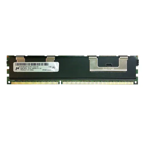 MT36KSZF1G72PZ-1G4D1AF Micron 8GB DDR3-1333MHz PC3-10600 ECC Registered RDIMM CL9 2Rx4 1.35V 240-Pin Memory Module