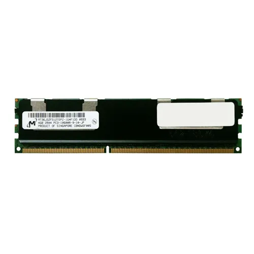 MT36JSZF51272PZ-1G4F1DD Micron 4GB DDR3-1333MHz PC3-10600 ECC Registered RDIMM CL9 2Rx4 1.5V 240-Pin Memory Module