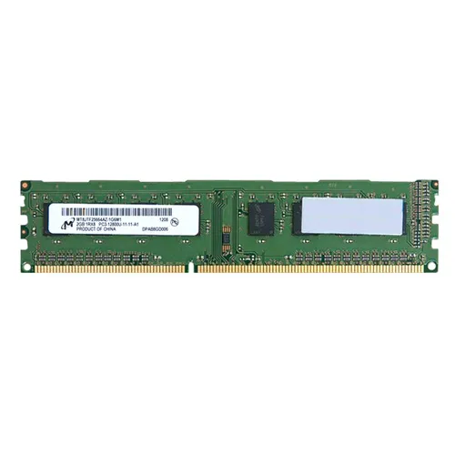 MT8JTF25664AZ-1G6M1 Micron 2GB DDR3-1600MHz PC3-12800 Non-ECC Unbuffered UDIMM CL11 1Rx8 1.5V 240-Pin Memory Module