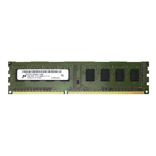MT8KTF25664AZ-1G4M1 Micron 2GB DDR3-1333MHz PC3-10600 Non-ECC Unbuffered UDIMM CL9 1Rx8 1.35V 240-Pin Memory Module