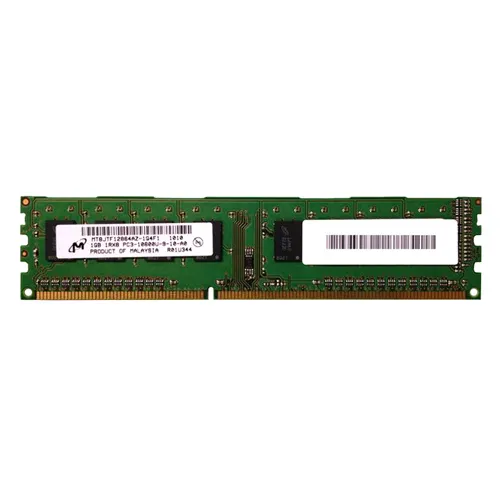MT8JTF12864AZ-1G4F1 Micron 1GB DDR3-1333MHz PC3-10600 Non-ECC Unbuffered UDIMM CL9 1Rx8 1.5V 240-Pin Memory Module