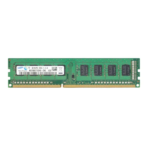 M378B5773CH0-CK0 Samsung 2GB DDR3-1600MHz PC3-12800 Non-ECC Unbuffered UDIMM CL11 1Rx8 1.5V 240-Pin Memory Module