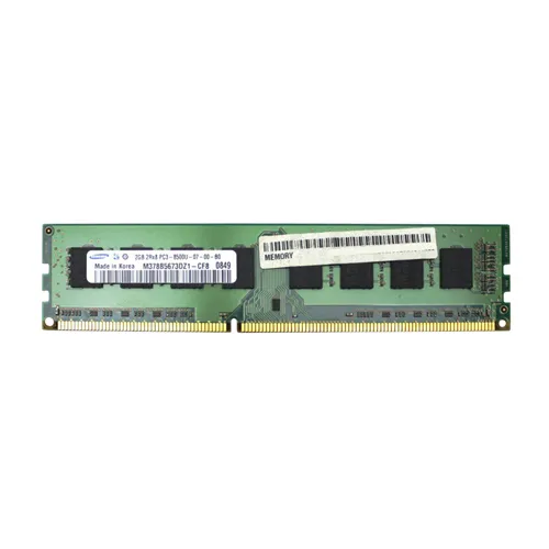 M378B5673DZ1-CF8 Samsung 2GB DDR3-1066MHz PC3-8500 Non-ECC Unbuffered UDIMM CL7 2Rx8 1.5V 240-Pin Memory Module
