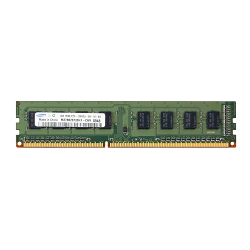 M378B2873EH1-CH9 Samsung 1GB DDR3-1333MHz PC3-10600 Non-ECC Unbuffered UDIMM CL9 1Rx8 1.5V 240-Pin Memory Module