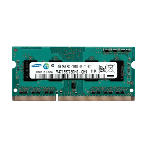 M471B5773DHO-CH9 Samsung 2GB DDR3-1333MHz PC3-10600 Non-ECC Unbuffered SODIMM CL9 1Rx8 1.5V 204-Pin Memory Module