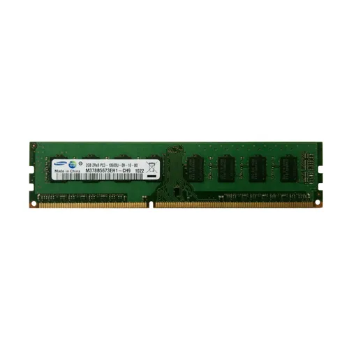 M378B5673EH1-CH9 Samsung 2GB DDR3-1333MHz PC3-10600 Non-ECC Unbuffered UDIMM CL9 2Rx8 1.35V 240-Pin Memory Module
