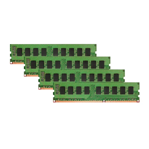 PB340AV HP 2GB Kit (4x512MB) DDR2-533MHz PC2-4200 ECC Unbuffered UDIMM CL4 1Rx8 1.8V 240-Pin Memory