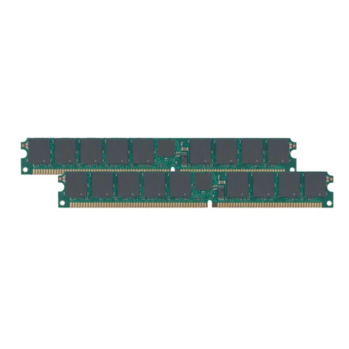 KTM5121/1G Kingston 1GB Kit (2x512MB) DDR-400MHz PC3200 ECC Registered VLP RDIMM CL3 1Rx4 2.5V 184-Pin Memory