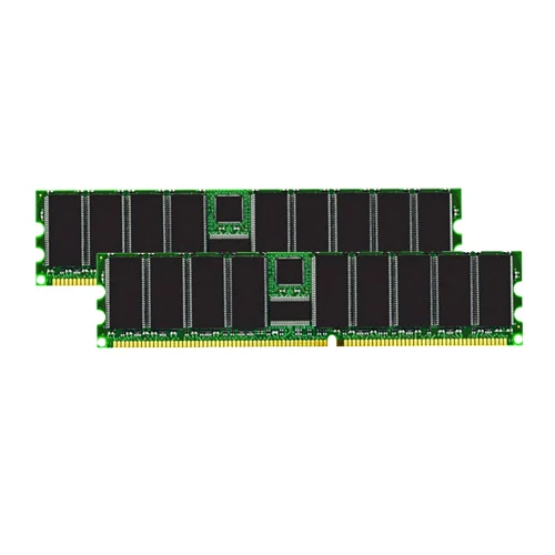 358348-2G2 HP 2GB Kit (2x1GB) DDR-333MHz PC2700 ECC Registered RDIMM CL2.5 2Rx4 2.5V 184-Pin Memory