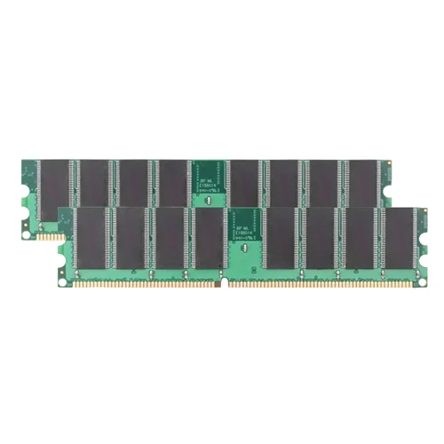 D7232S HP 512MB Kit (2x256MB) DDR-333MHz PC2700 Non-ECC Unbuffered UDIMM CL2.5 1Rx8 2.5V 184-Pin Memory
