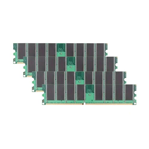 310-8828 Dell 1GB Kit (4x256MB) DDR-266MHz PC2100 Non-ECC Unbuffered UDIMM CL2.5 2Rx8 2.5V 184-Pin Memory