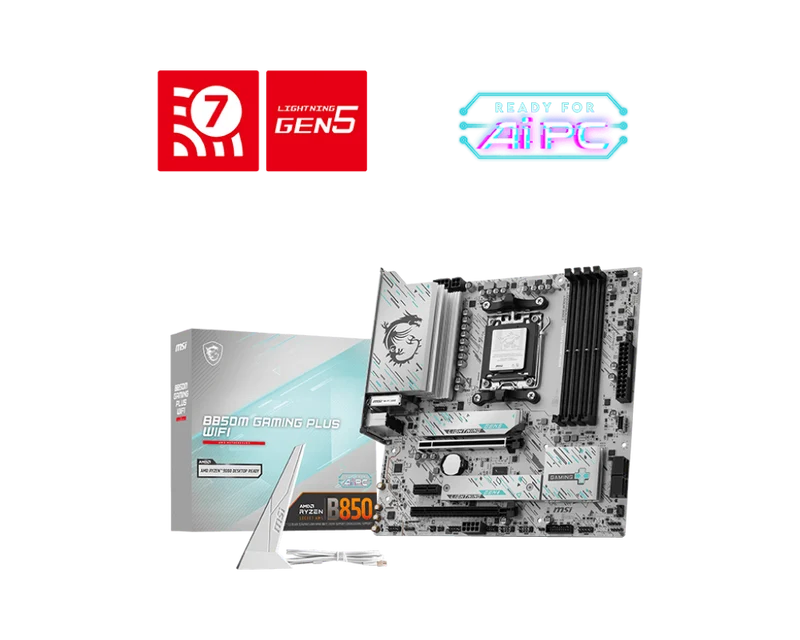 MSI Motherboard B850M GAMING PLUS WIFI