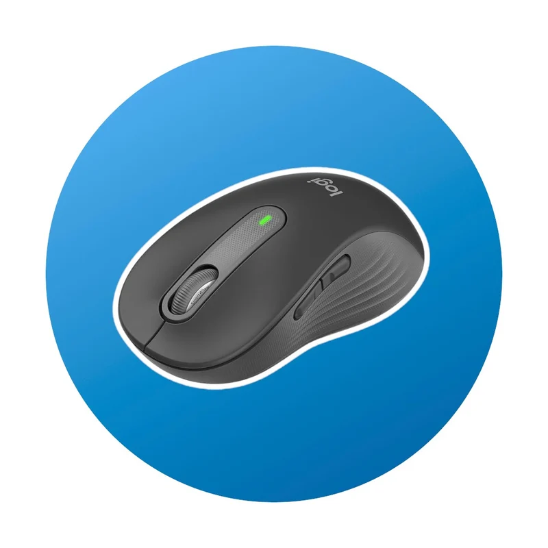 Logitech Signature M650L Maus Grau