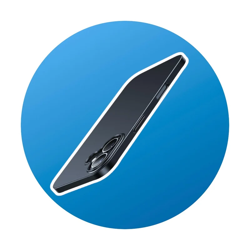 Torras iPhone 16 Ultradünn schwarz