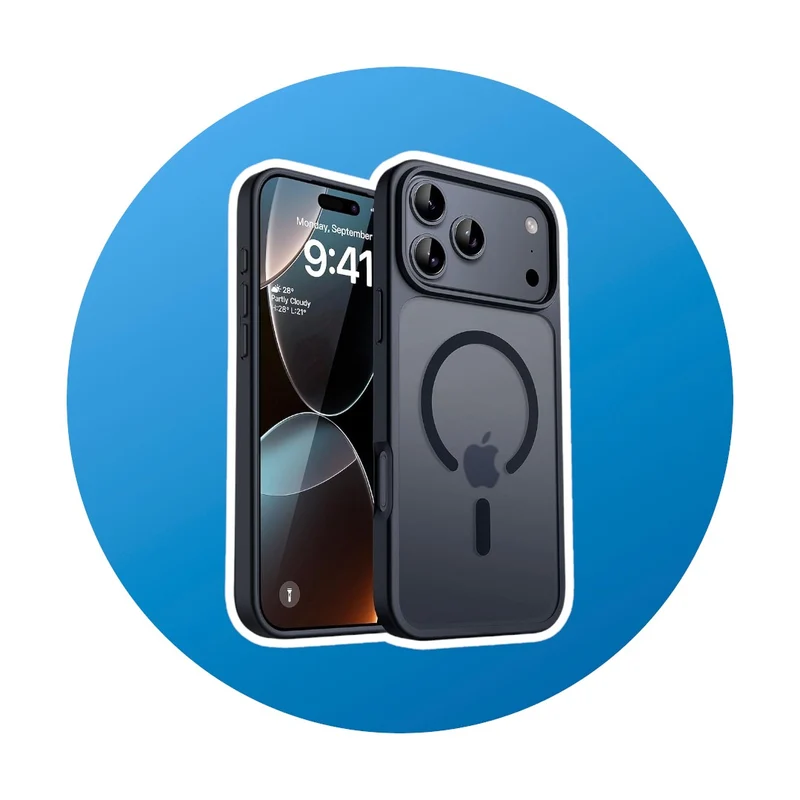 CACOE iPhone 17 Pro Max Hülle mit MagSafe schwarz