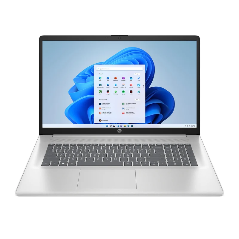 HP 17,3" FHD - Silber - Intel Core i7-1355U - beleuchtete Tastatur - 16GB - 1000GB SSD - Windows 11 Pro