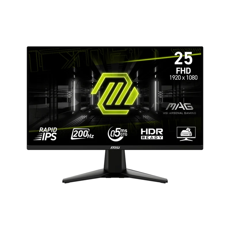MSI MAG - 24,5" Full HD Gaming Monitor - 255FDE E20 - Schwarz